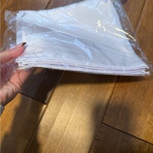 White Pocket Squares